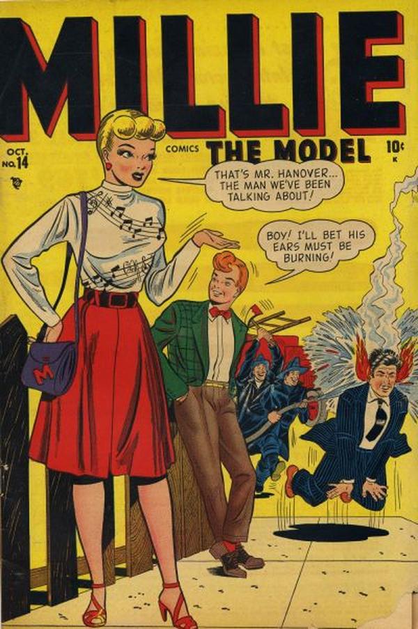 Millie the Model Comics #14 cover