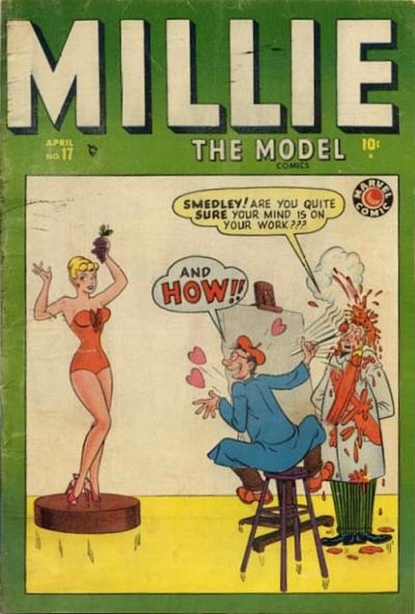 Millie the Model Comics #17 cover