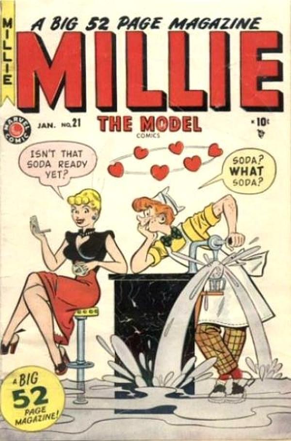 Millie the Model Comics #21 cover