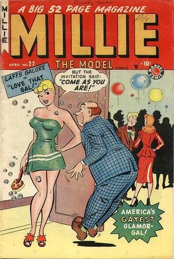 Millie the Model Comics #22 cover