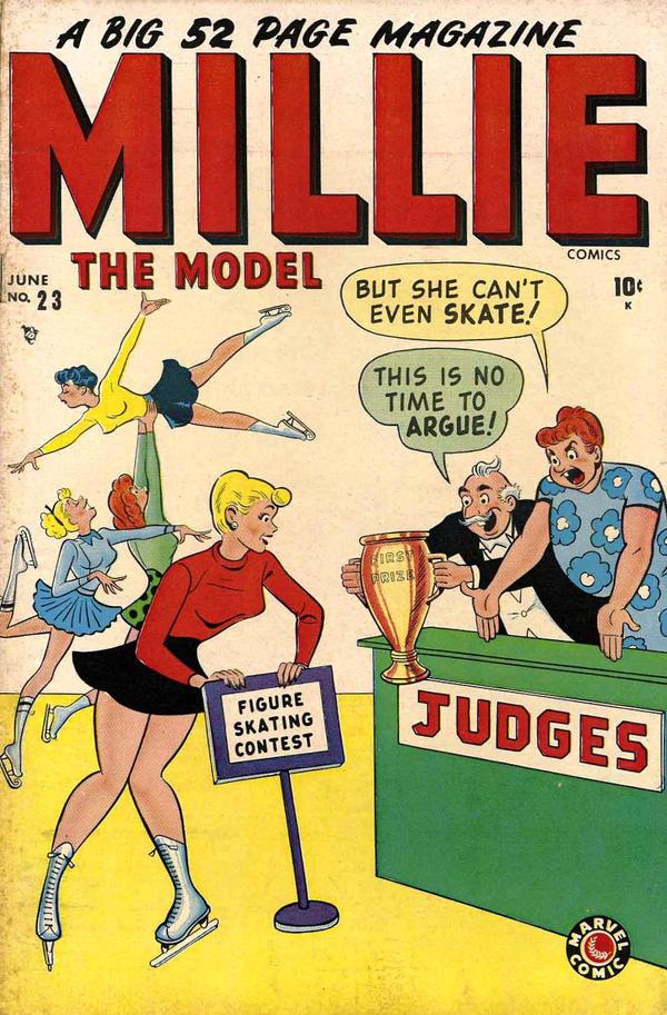 Millie the Model Comics #23 cover