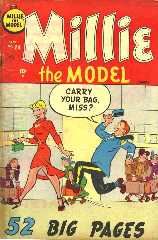 Millie the Model Comics #24 cover