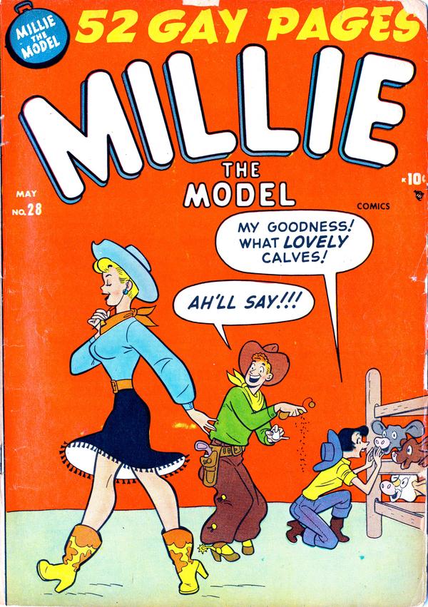 Millie the Model Comics #28 cover