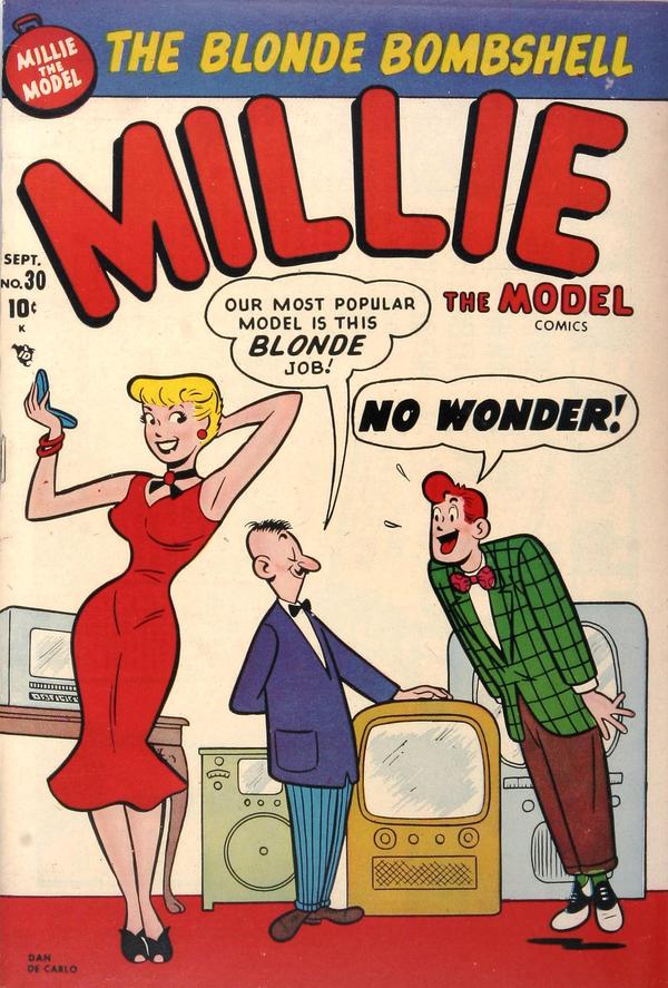 Millie the Model Comics #30 cover