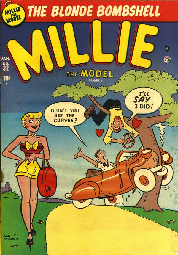 Millie the Model Comics #32 cover
