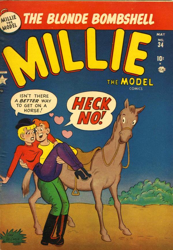 Millie the Model Comics #34 cover