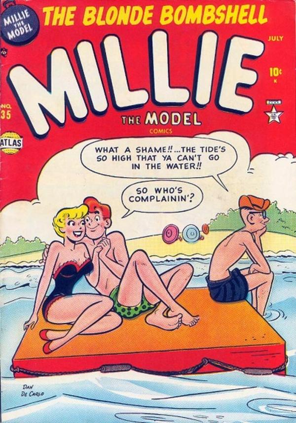 Millie the Model Comics #35 cover
