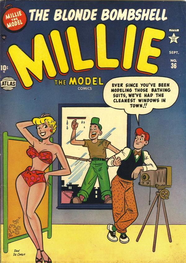 Millie the Model Comics #36 cover