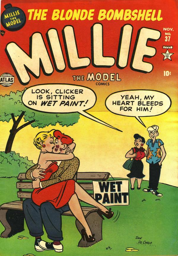 Millie the Model Comics #37 cover