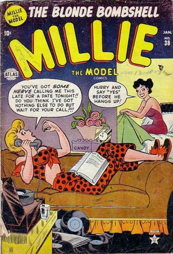 Millie the Model Comics #38 cover