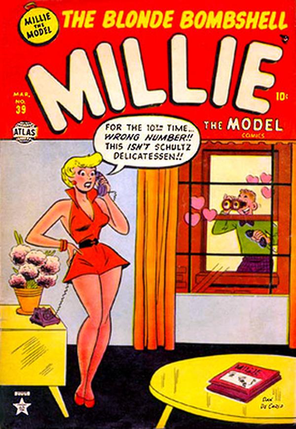 Millie the Model Comics #39 cover