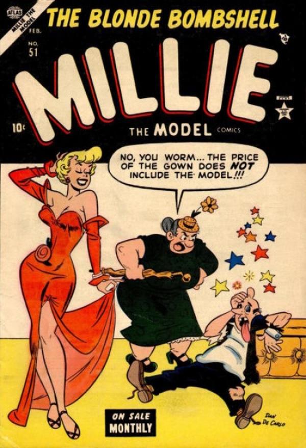 Millie the Model Comics #51 cover
