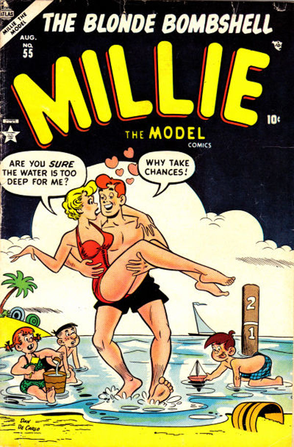 Millie the Model Comics #55 cover