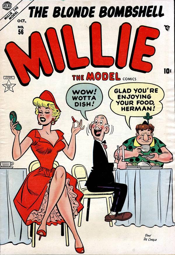 Millie the Model Comics #56 cover