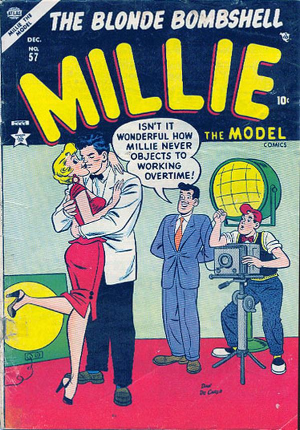 Millie the Model Comics #57 cover