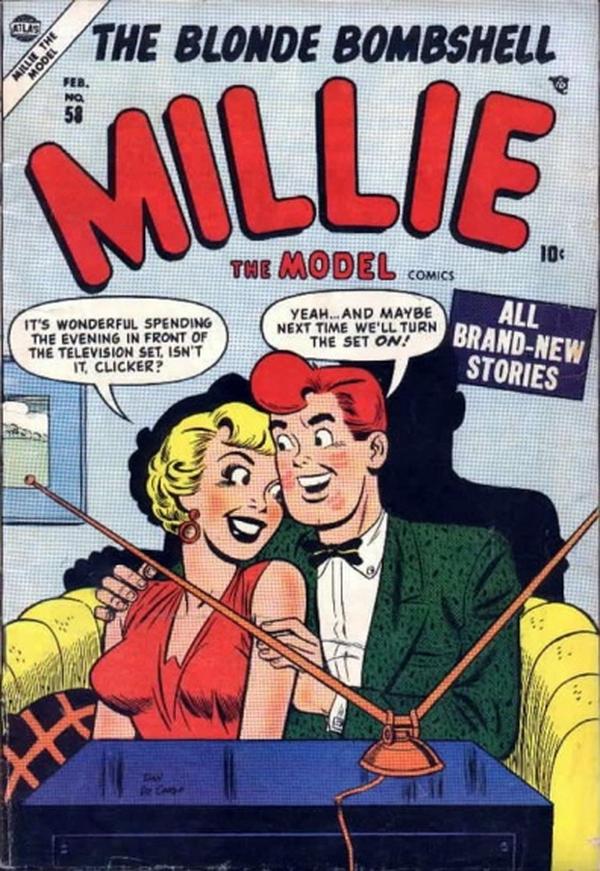 Millie the Model Comics #58 cover