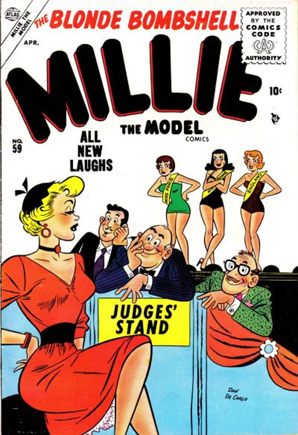 Millie the Model Comics #59 cover