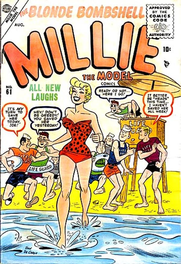 Millie the Model Comics #61 cover