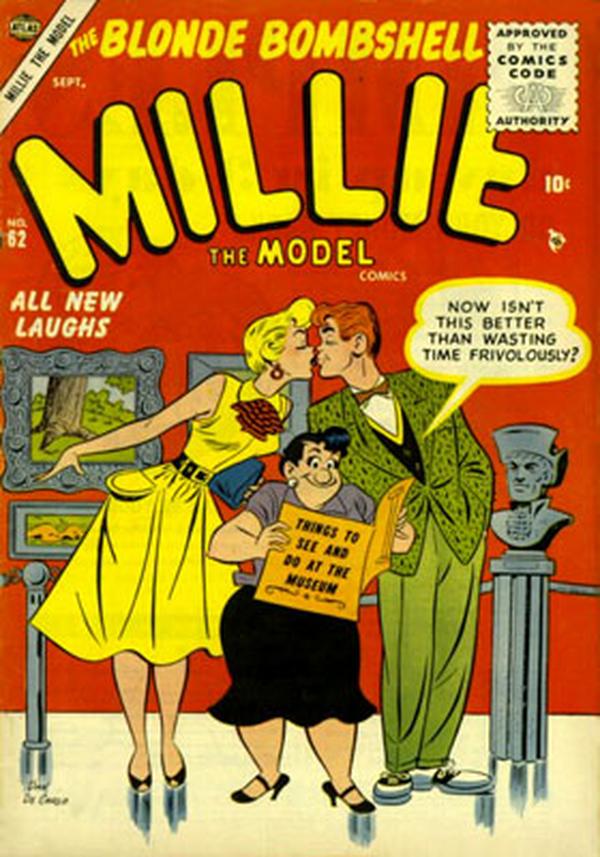 Millie the Model Comics #62 cover