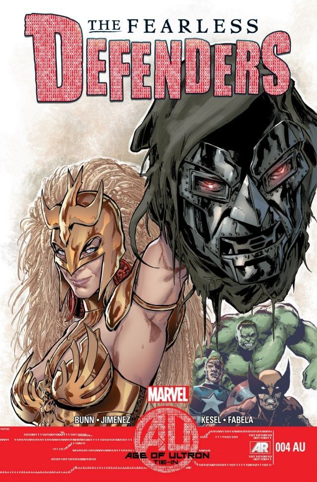 Fearless Defenders #4AU cover