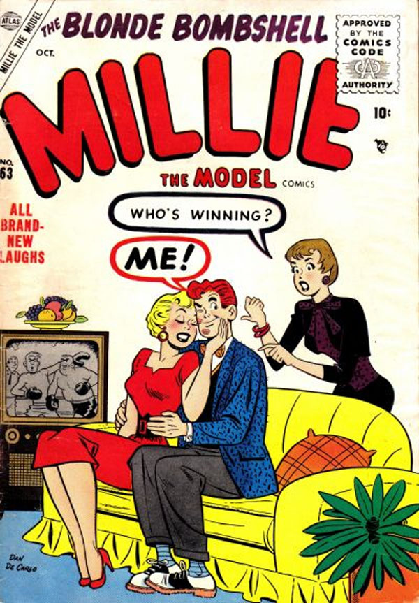 Millie the Model Comics #63 cover