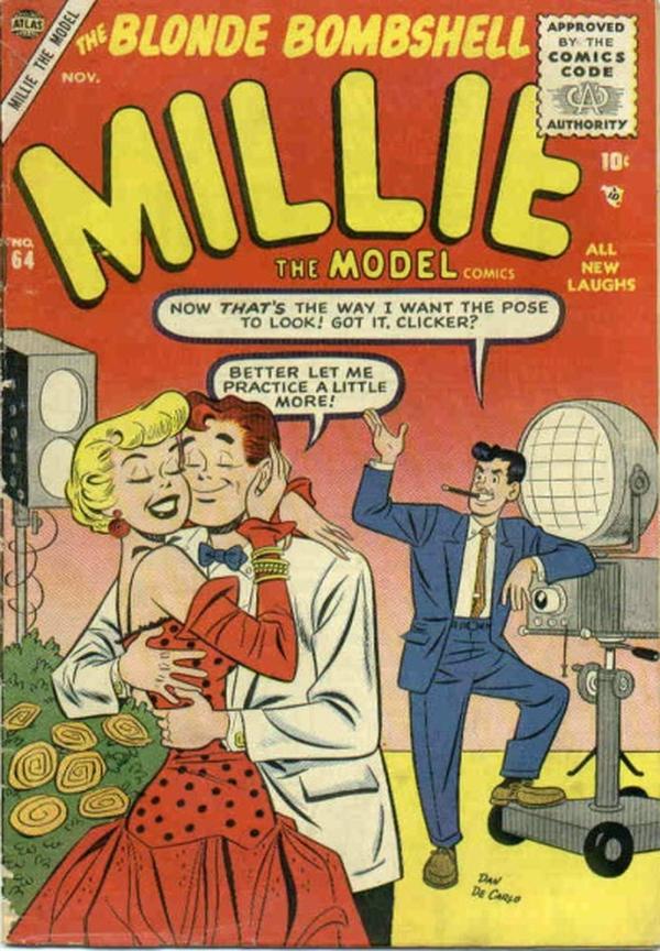 Millie the Model Comics #64 cover