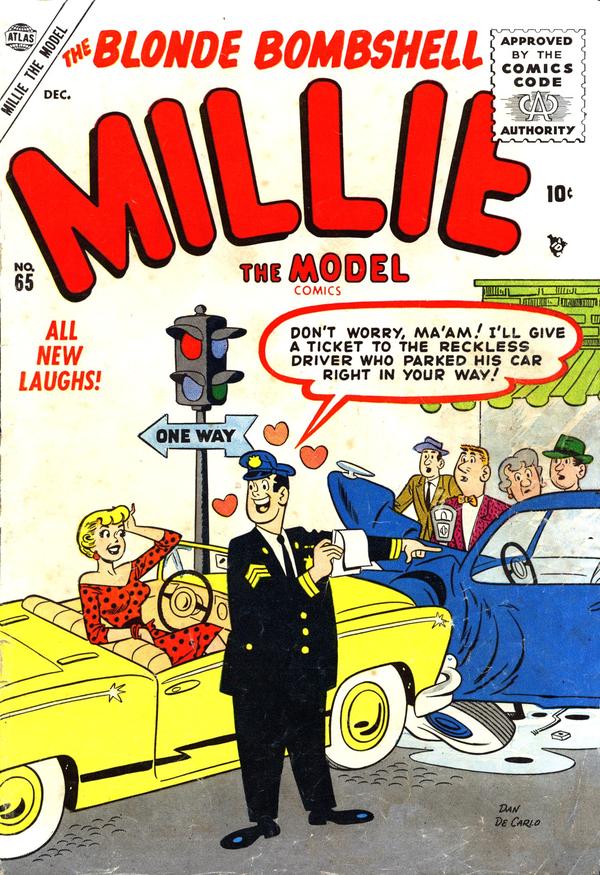 Millie the Model Comics #65 cover