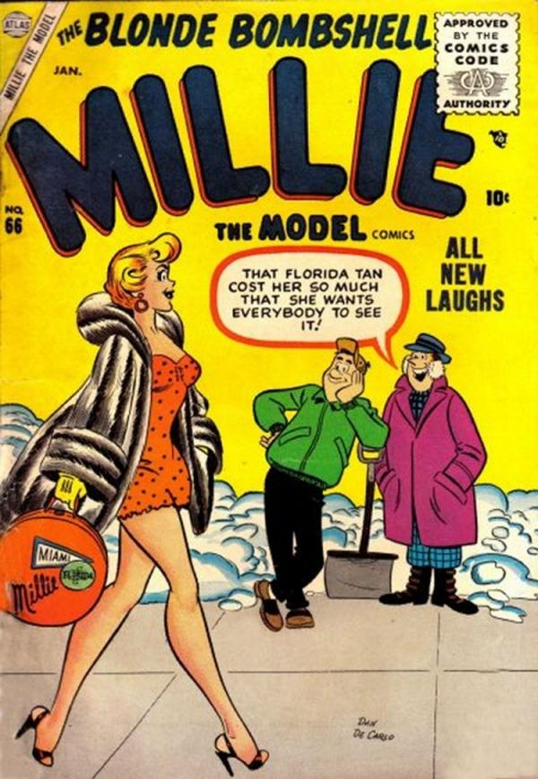Millie the Model Comics #66 cover