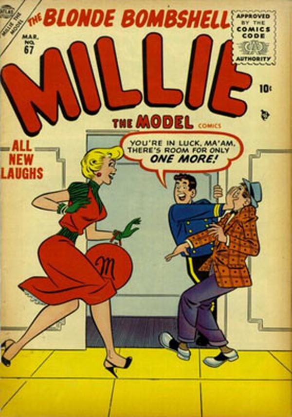 Millie the Model Comics #67 cover