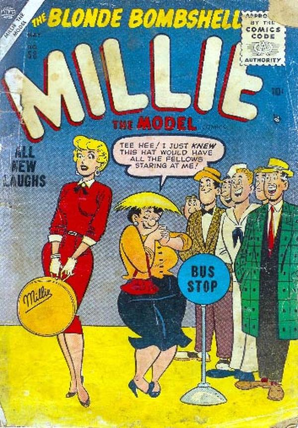 Millie the Model Comics #68 cover