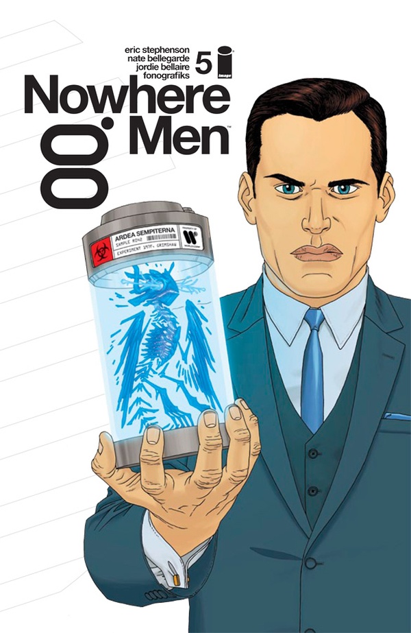 Nowhere Men #5 cover