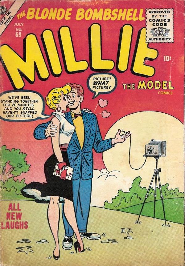 Millie the Model Comics #69 cover