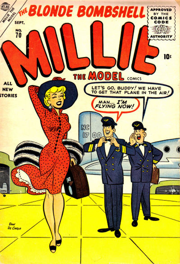 Millie the Model Comics #70 cover
