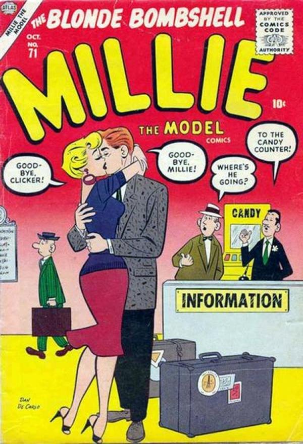 Millie the Model Comics #71 cover