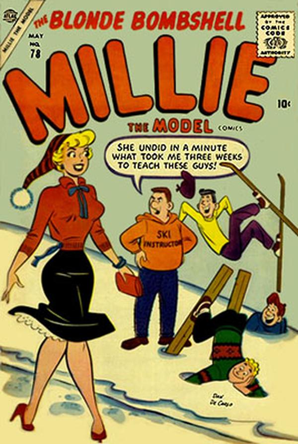 Millie the Model Comics #78 cover