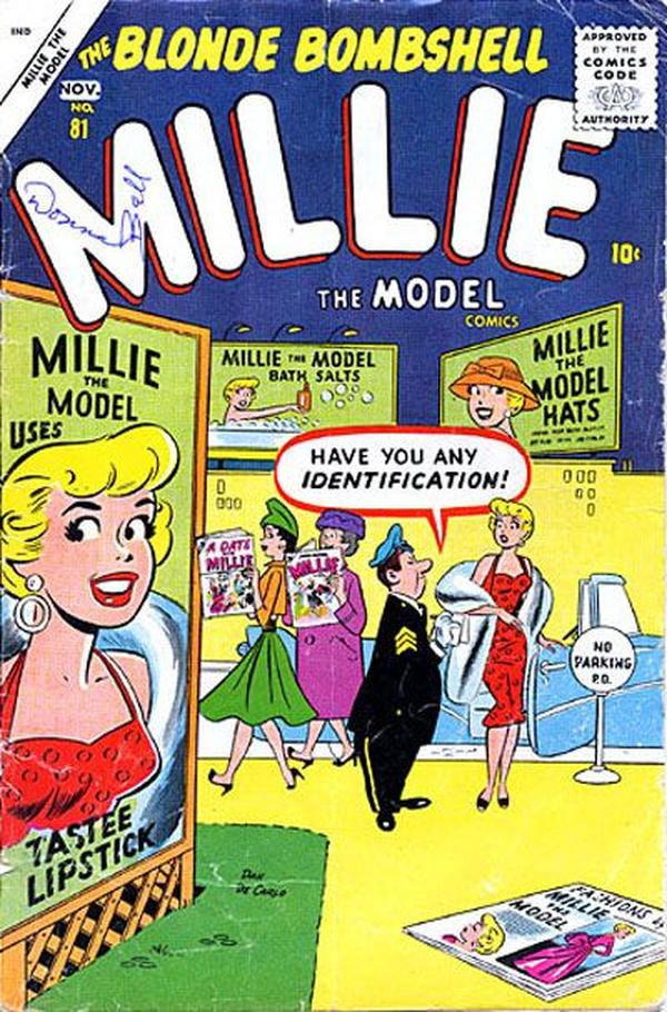 Millie the Model Comics #81 cover