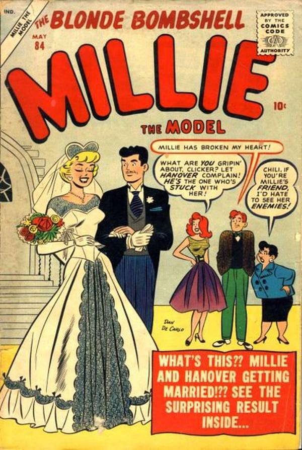 Millie the Model Comics #84 cover