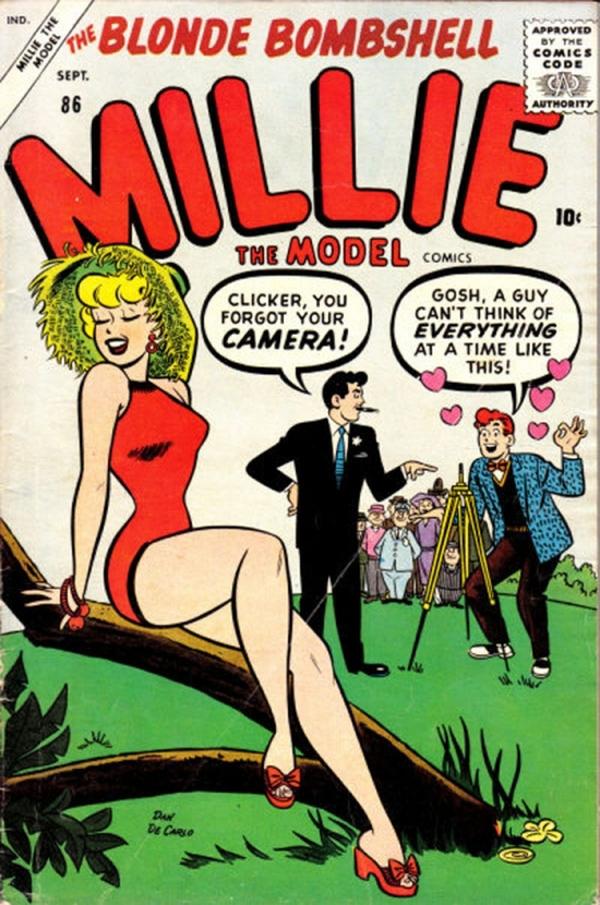 Millie the Model Comics #86 cover