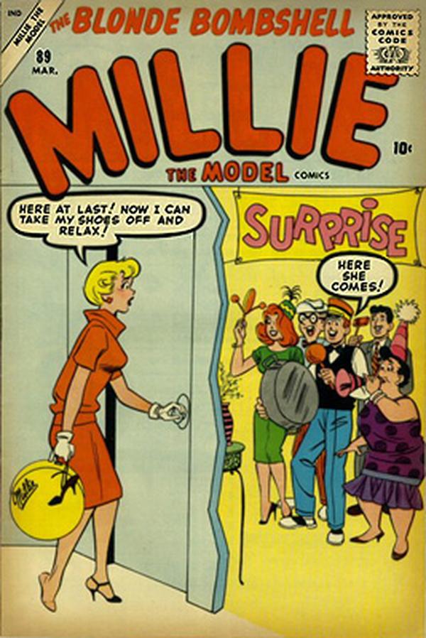 Millie the Model Comics #89 cover