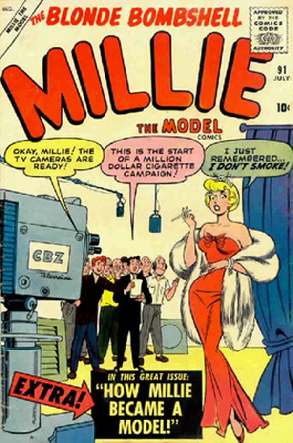 Millie the Model Comics #91 cover