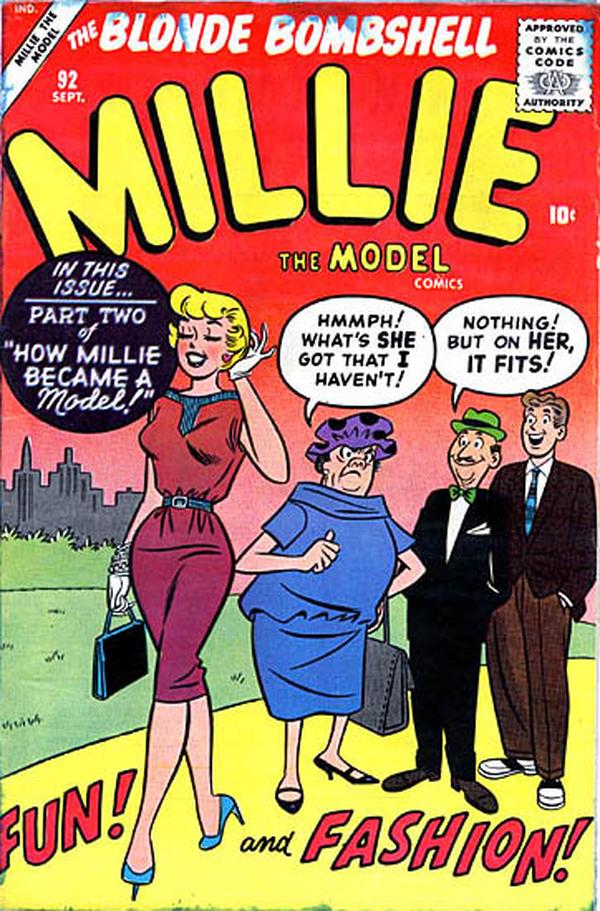 Millie the Model Comics #92 cover