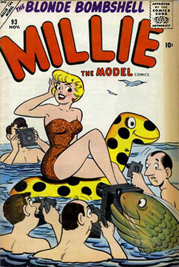 Millie the Model Comics #93 cover