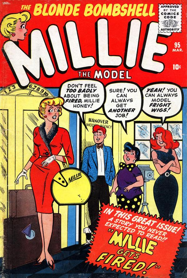 Millie the Model Comics #95 cover