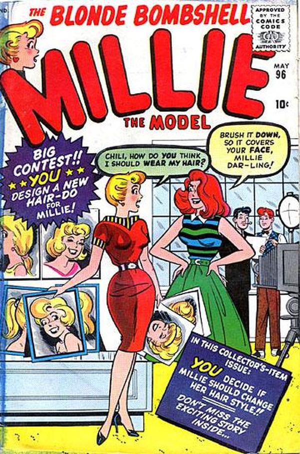 Millie the Model Comics #96 cover