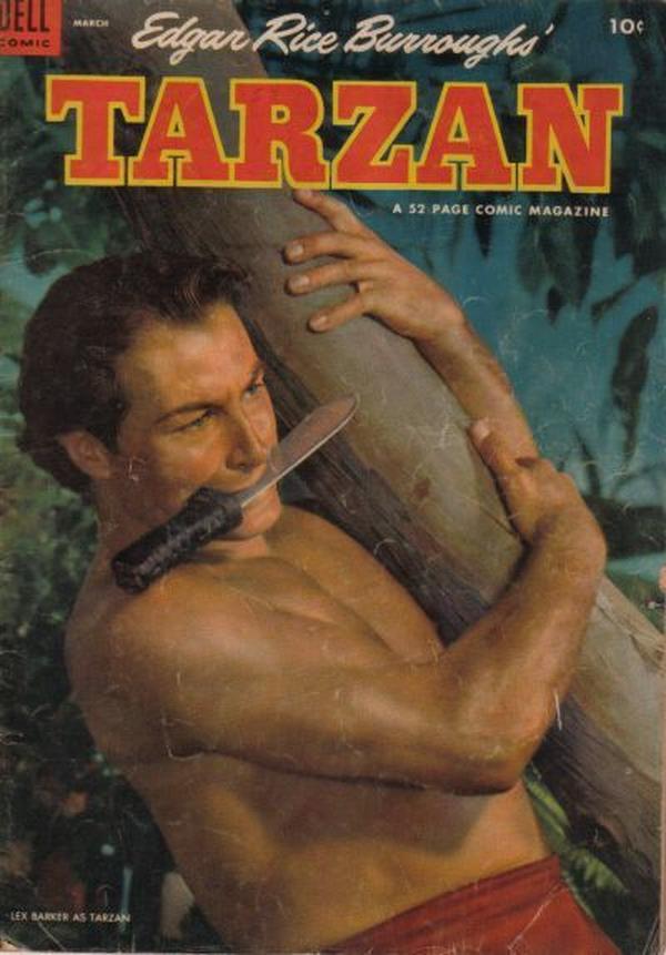 Edgar Rice Burroughs' Tarzan #54 cover