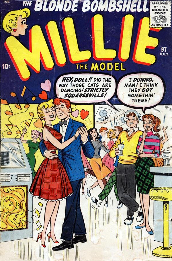 Millie the Model Comics #97 cover
