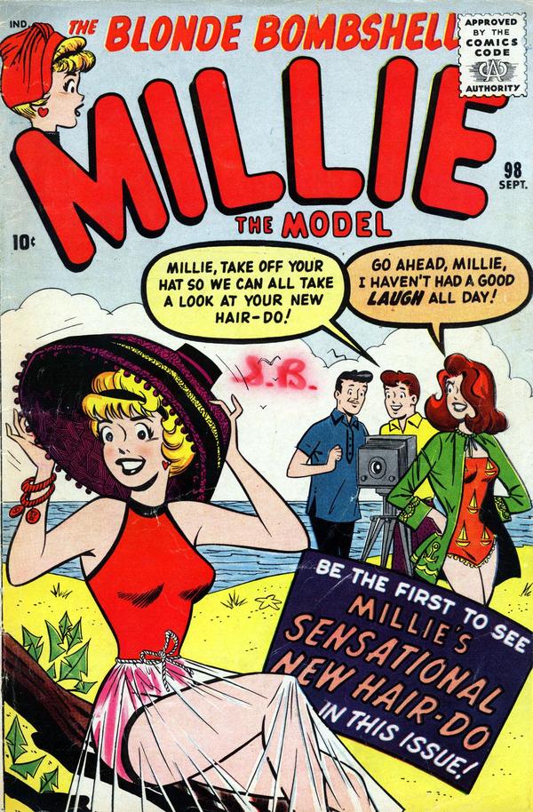 Millie the Model Comics #98 cover