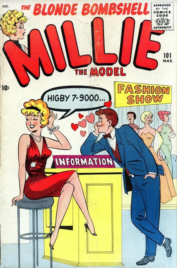 Millie the Model Comics #101 cover