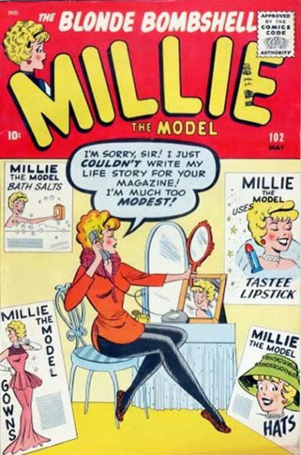 Millie the Model Comics #102 cover
