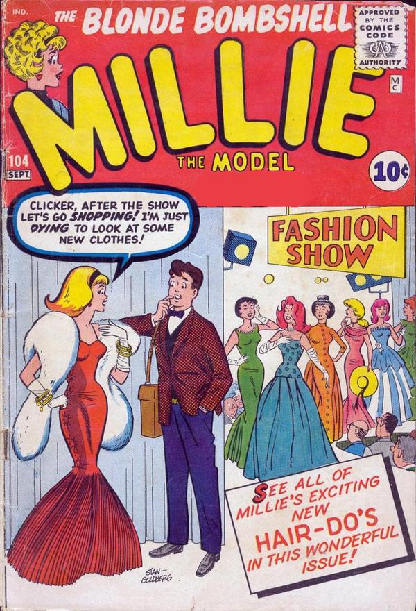 Millie the Model Comics #104 cover